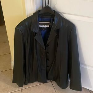 Women’s leather coat
